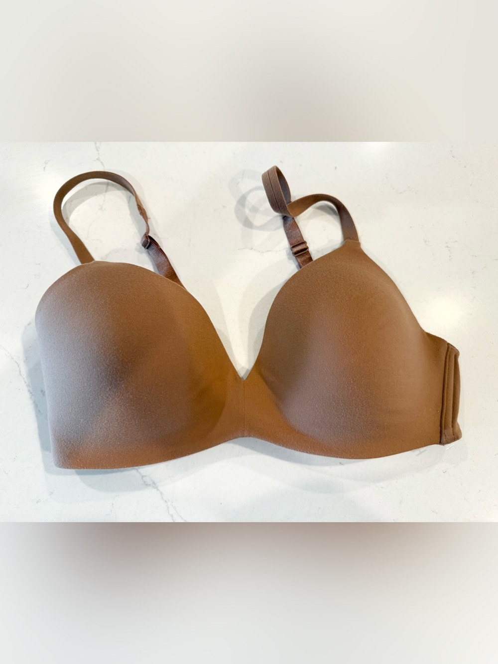 Wacoal Comfort First Wire Free T-Shirt Bra 34C beige/brown